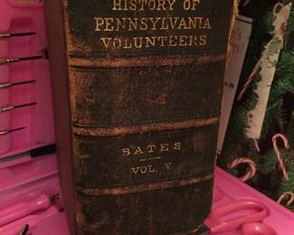 1871 History of Pennsylvania Volunteers  by Bates(Civil War)