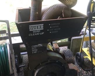 Duerr Yard Clean Up Machine
