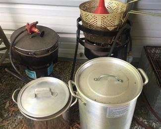Large Aluminum Cooking Pots