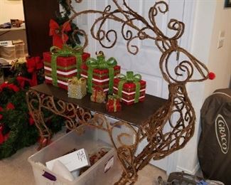 decorative Christmas reindeer