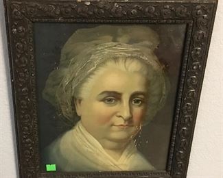 ORIGINAL ANTIQUE MARTHA WASHINGTON ADVERTISING ART.