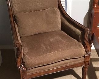 HAVERTY'S QUALITY FABRIC CHAIR
