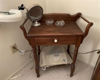 Antique Wash Stand w/ Towel Bars