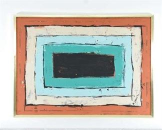 M. Chavez Large Abstract Nesting Geometric Shapes