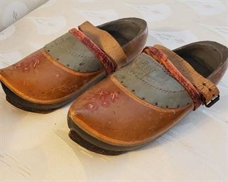 Antique clogs