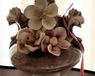 Large Capodimonte vase