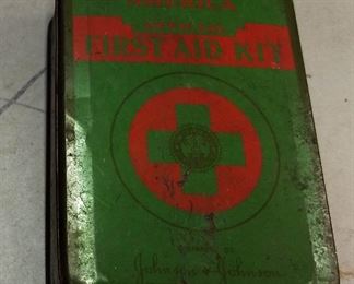 Vintage Boy Scouts of America First Aid Kit, Complete