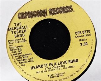 Vintage 45 Record- The Marshall Tucker Band