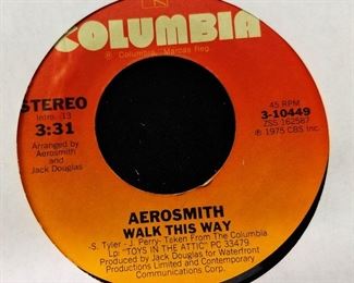 Vintage 45 Record- Aerosmith