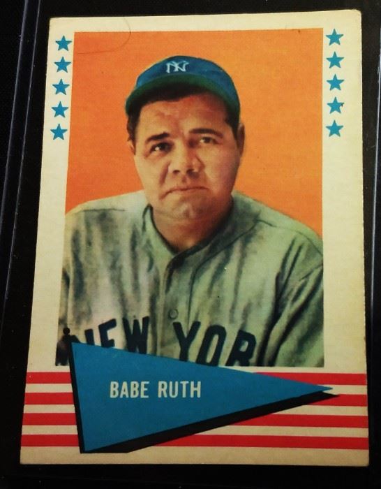 1961 Fleer #75 Trading Card- Babe Ruth