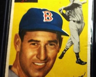 1954 Topps #250 Trading Card- Ted Williams