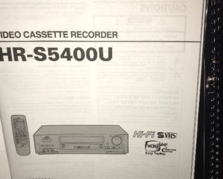 Lots of owner’s manuals, please look for pix of actual components!