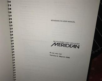 Lots of owner’s manuals, please look for pix of actual components!