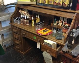 Vintage Roll Top Desk
