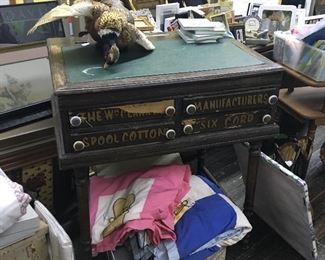 Vintage Sewing Storage Writing Desk, Quilts, Picture Frames, Toy Chest