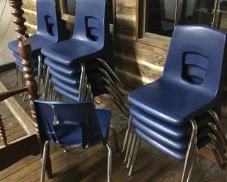 Blue Classroom Chairs