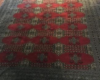 BOKHARA RUG, SIGNED