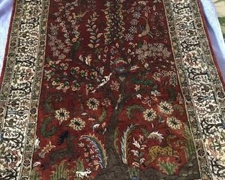 FINE SILK ORIENTAL (APPROX 2 X 3')