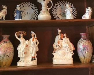 STAFFORDSHIRE & DANISH FIGURES