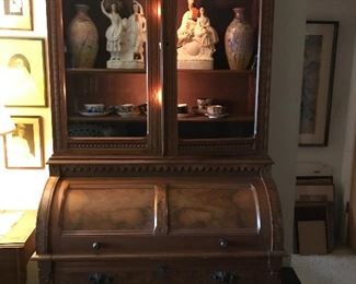 VICTORIAN CYLINDER DESK
