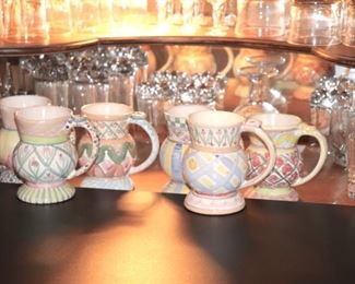 Pretty Patterned Mugs