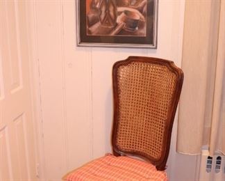 Side Chair and Art