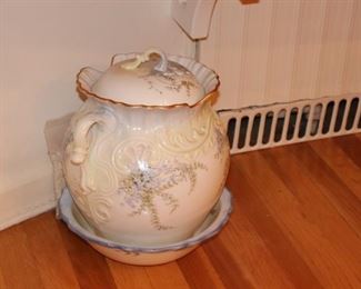 Covered Urn and Bowl