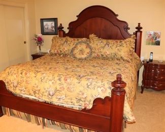 Master Bed and Pair of Night Stands