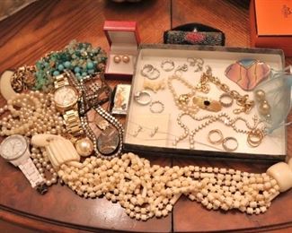 Fine Jewelry & Costume Jewelry with Watches