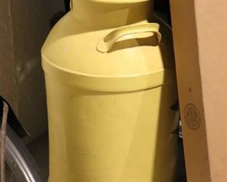 Yellow Milk Urn