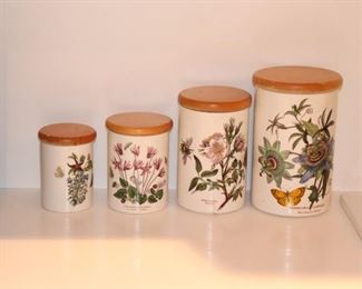 Floral Canisters