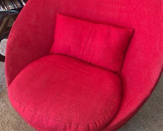 Mid Century “Thayer Coggin” Red Chair 