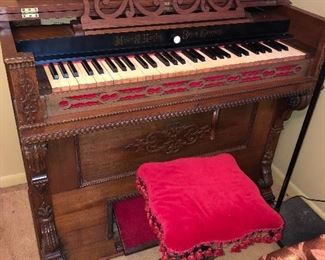 Antique Pump Organ completely restored and in working condition. 