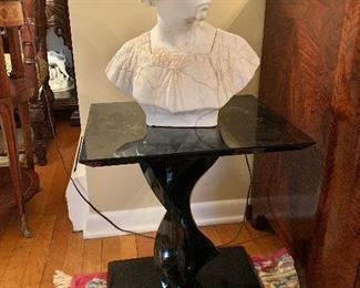 Marble two piece bust 