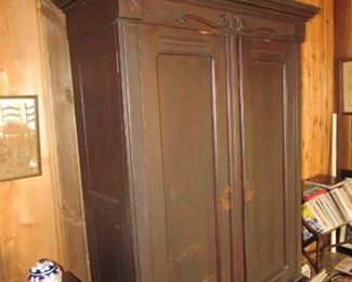 Massive 1800s armoire