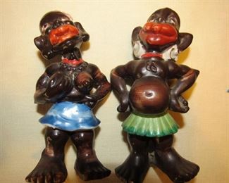 Occupied Japan ceramic figures