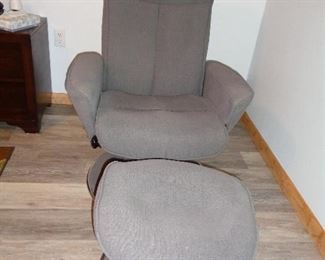 recliner & foot stool