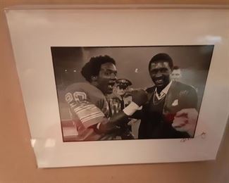 Thomas Herns Billy Sims photo