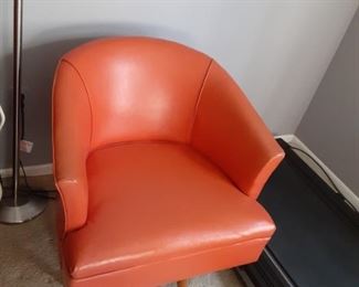 Retro orange chair