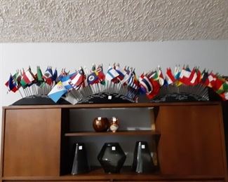 Flags of many nations