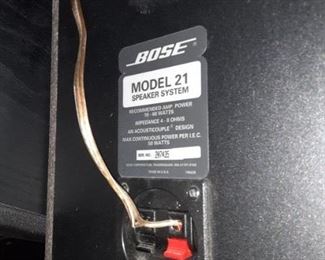 Bose Model 21 Shelf Speakers