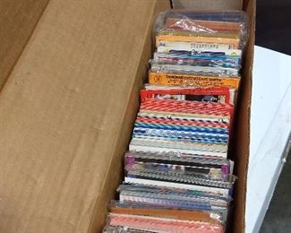 Box Of Vintage Baseball Cards