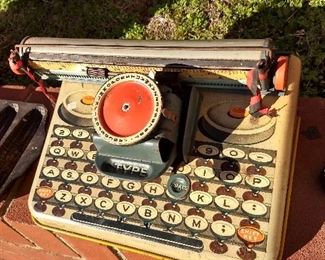 Antique Toy Typewriter