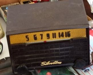 Early 1950's Silvertone Radio