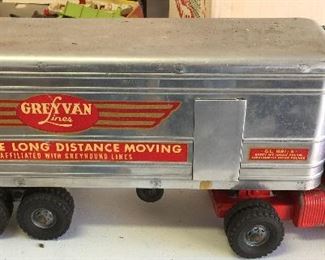Vintage Grey Van Truck
