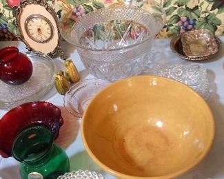 Vintage Bowl, Ruby, Cape Cod