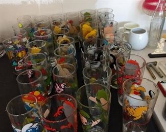 Lots Of Collector Glasses