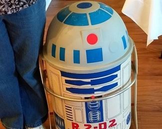 Rare 1983 Return Of The Jedi R2 D2 Robot Toy Chest