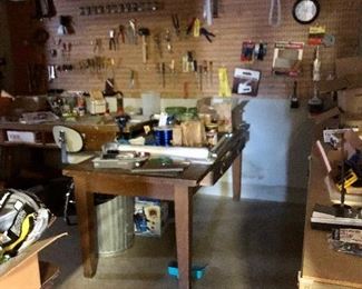 Work shop full, more pictures to come