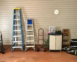 Ladders, hand trucks and more